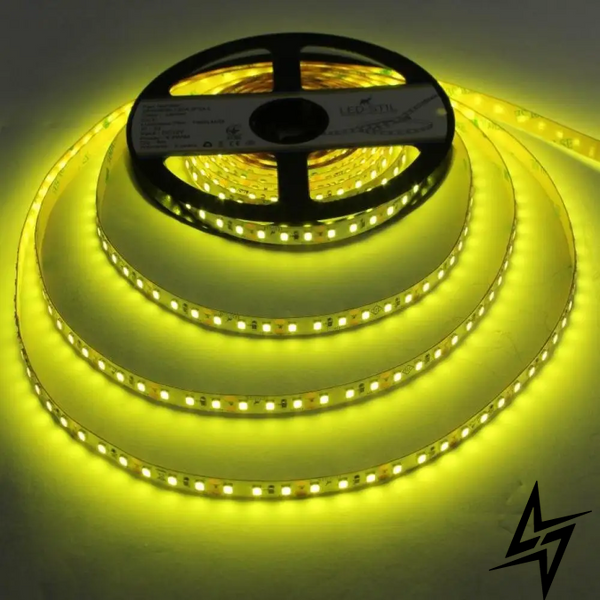 LED лента LED-STIL 9,6 W, 2835, 120 шт, IP33, 12V, лимонный цвет свечения фото