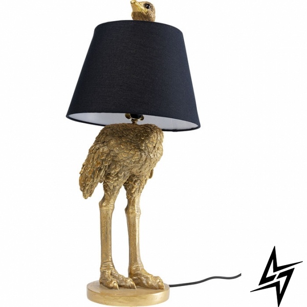 Настольный светильник Animal Ostrich 67cm S23-38511 31x66,5x31см 52298 фото в живую, фото в дизайне интерьера