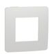 Однопостовая рамка матовая Unica New Studio Color NU280218 белый/белый Schneider Electric фото 1/6