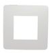 Однопостова рамка матова Unica New Studio Color NU280218 білий / білий Schneider Electric фото 4/6