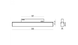 Светильник линейний 12W 120&deg; Osram2835 960LM 3000К ALMG-M07 12W 3K BK ALMG-M07 12W 3K BK - изображение 2