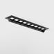 Точковий вбудований світильник LTX VARIO WALL WASHER 218 01.2185.14.930.BK чорний IP44 14 Вт 3000 K 01.2185.14.930.BK - зображення 1