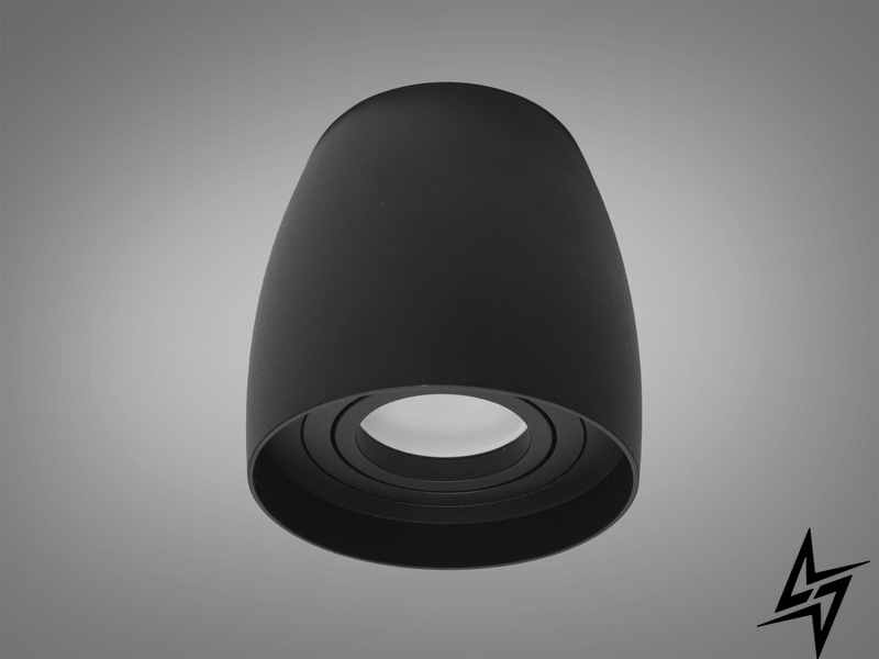 Накладной точечный светильник D23-31458 Черный QXL-1729-BK фото в живую, фото в дизайне интерьера