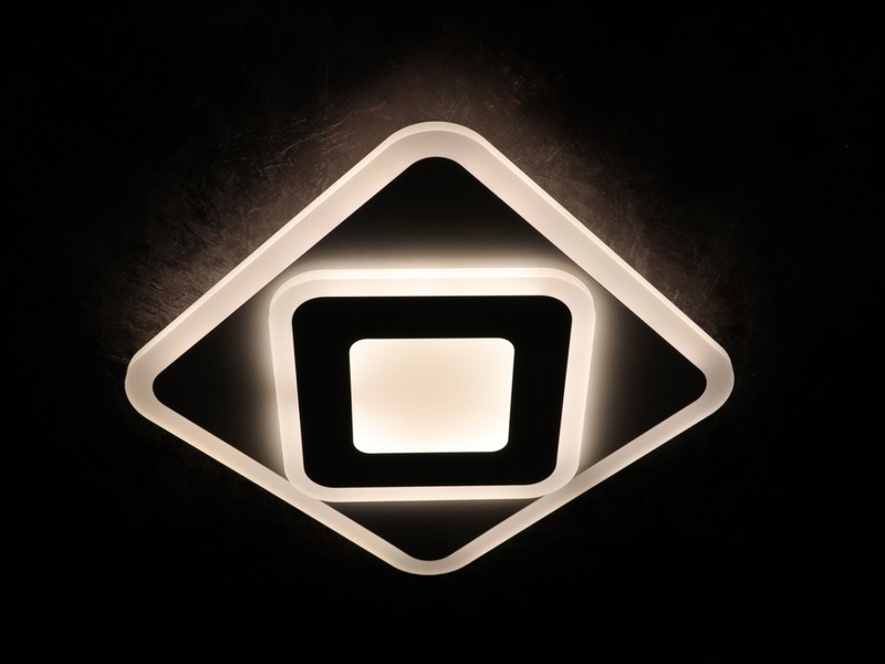 Потолочный светильник LED L23-37672 Белый 2230/300 фото в живую, фото в дизайне интерьера