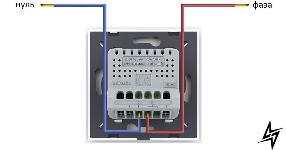 Умный механизм датчик температуры и влажности ZigBee Livolo белый (VL-FCEZ-2WP) фото