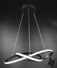 Потолочная люстра LED L23-36723 Черный SG12-1000-bk фото в живую, фото в дизайне интерьера