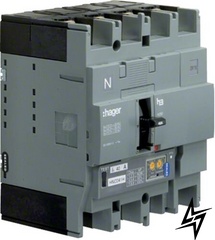 Автоматичний вимикач HNC041H h250 In = 40А 4P 50кА LSI Hager фото