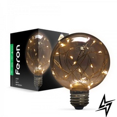 LED лампа Feron 41675 Hi-Power E27 1W 2700K 8x12 см фото