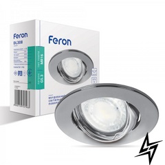Точковий світильник DL308 15070 Feron  фото наживо, фото в дизайні інтер'єру