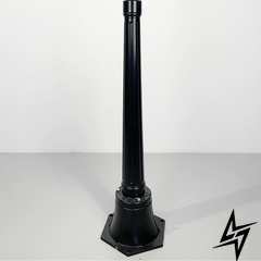 Ножка к уличному фонарю черного цвета LE25866 60x60см Черный 600A 900A BK фото в живую, фото в дизайне экстерьера