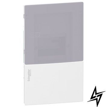 MIP22104T MINI PRAGMA щит вбудову. з димчастої дв. 1ряд / 4мод, ip40, ik07,50а, 2 клеми, Італія, Schneider Electric фото