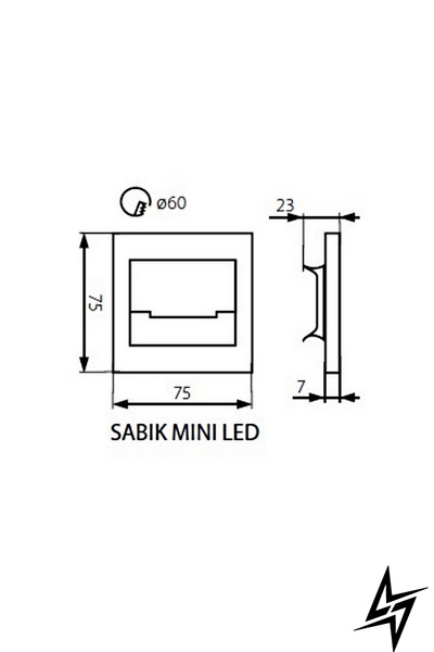 Точечный врезной светильник Kanlux Sabik 23109 ЛЕД 84697 фото в живую, фото в дизайне интерьера