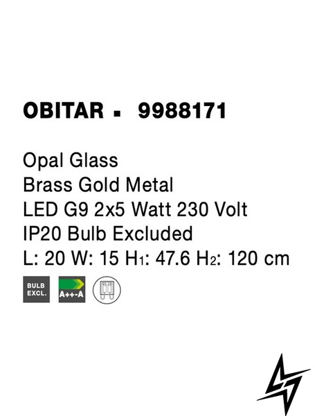 Потолочный светильник Nova luce Obitar 9988171  фото в живую, фото в дизайне интерьера