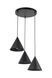 Люстра TK Lighting Cono 10067 чорна 3&times;E27 10067 - зображення 2
