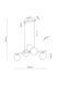 Люстра TK Lighting Estera 6105 коричнева 5&times;G9 6105 - зображення 4