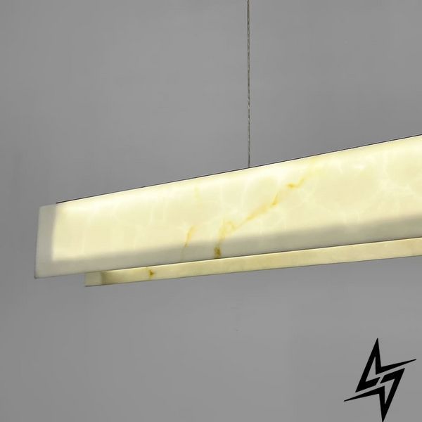 Подвесная LED люстра 120&times;10 см латунная 26-6299 фото