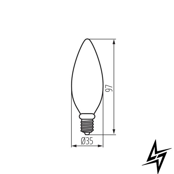 Светодиодная лампа 29623 Kanlux Xled E14 фото