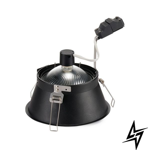 Точечный врезной светильник SLV Horn T 113170 98853 фото в живую, фото в дизайне интерьера