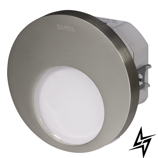 Настінний світильник Ledix Muna 02-224-22 врізний Сталь 3100K з радіоприймачем LED LED10222422 фото наживо, фото в дизайні інтер'єру