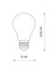 LED лампа Nowodvorski 10596 Vintage Bulb E27 6W 2200K 360Lm 6 х 10,6 х 6 см фото 2/2