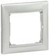 1-постова рамка Legrand 770151 Valena Classic, пластик, алюміній - зображення 1