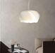 Подвесной светильник с декоративными пластинами LE26666 1xE27 40x40см Белый AA 235 фото в дизайне интерьера, фото в живую 8/10