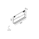 LTX 06.2052.12.930.WH.2G Прожектор COMFORT B 205, L205mm, W24.5mm, H107mm, CREE LED 12W, 3000K, 800Lm, 36&deg;, CRI>90, 48V, 2-х групний, Вкл./Викл., IP20, білий - зображення 2
