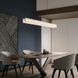 Подвесная LED люстра 120&times;10 см латунная 26-6299 - изображение 3