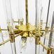 Люстра-реплика Alinar Crystal на 8 ламп (диаметр 60 см) LE41184 8xE14 60x70x60см Золото MJ 139/8 GD фото в дизайне интерьера, фото в живую 5/7