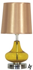 Настольная лампа Candellux 41-10933 Alladina 1хE14 35х17 см  фото в живую, фото в дизайне интерьера