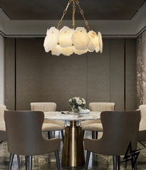Люстра Marble Lamps T23-16174 053518/600 фото в живую, фото в дизайне интерьера