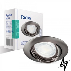 Врезной точечный светильник Feron 15069 Dl308  фото в живую, фото в дизайне интерьера