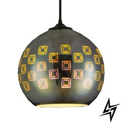 Светильник подвесной SPECTRUM Е27 3D-эффект круглый Horoz Electric 021-005-0001-010 958149650 фото в живую, фото в дизайне интерьера