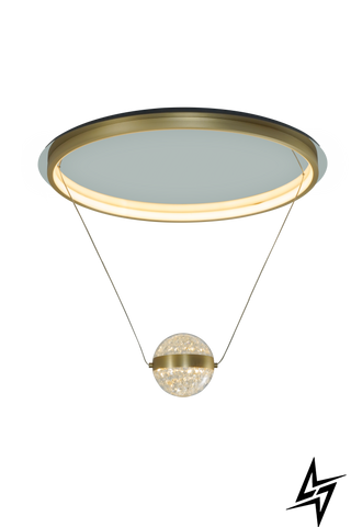 Потолочный светильник Zumaline Turkan 250088L-BS LED 40 Вт, золотой, 63,5 &times; 45 см фото