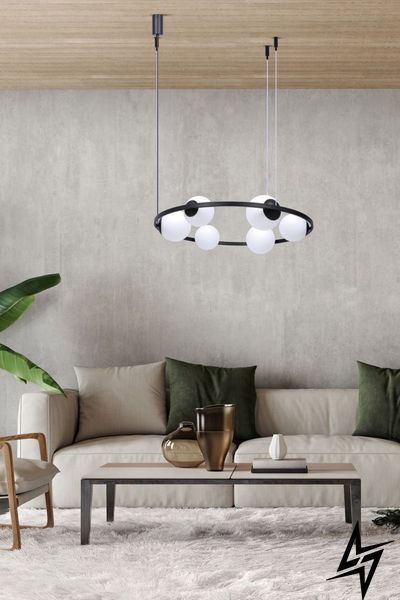 Люстра Zumaline Orbit 5007 чорна 3&times;E27 5007 фото