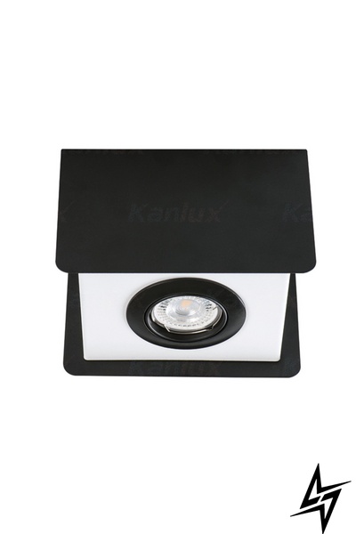 Точечный накладной светильник Kanlux Torim 28461 25196 фото в живую, фото в дизайне интерьера