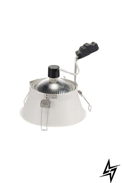 Точечный врезной светильник SLV Horn T 113171 98748 фото в живую, фото в дизайне интерьера