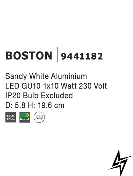 Накладной точечный светильник Nova luce Boston 9441182  фото в живую, фото в дизайне интерьера