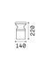 Уличный столбик Ideal Lux Torre 321950 серый E27 IP44 321950 - изображение 2