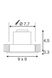 Точковий врізний світильник SLV New Tria Dl Square Set 113916 LED 63917 фото в дизайні інтер'єру, фото наживо 4/5