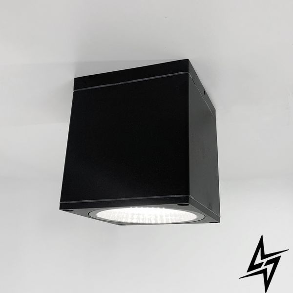 Стельовий LED світильник 6&times;6&times;8 см чорний 26-2568 8511 5W 3000K IP54 ВК фото