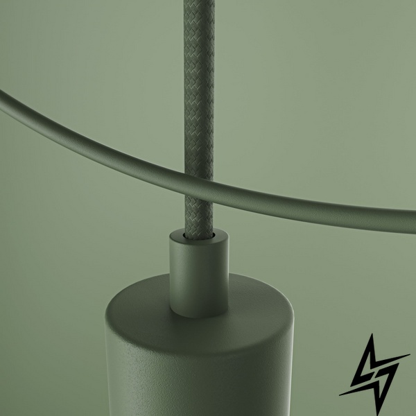 Подвесной светильник Sunderline 2C Latte (RAL 1019) Бежевый  фото в живую, фото в дизайне интерьера