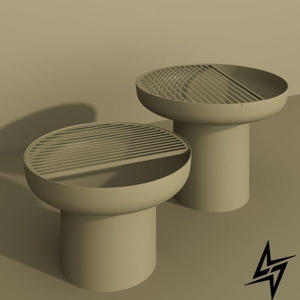 Стол Babich.studio Mid tables S+M Gray (RAL 7036) серый Mid tables S+M Gray (RAL 7036) фото