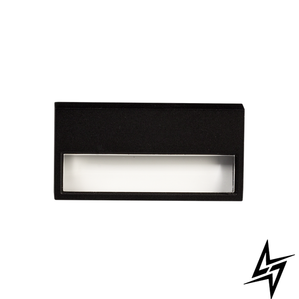 Настінний світильник Ledix Sona без рамки 12-111-66 накладний Чорний RGB 14V LED LED11211166 фото наживо, фото в дизайні інтер'єру