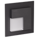 Настінний світильник Ledix Timo з рамкою 07-111-36 накладний Графіт RGB 14V LED LED10711136 фото в дизайні інтер'єру, фото наживо 3/5
