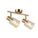 Спот Italux Santia SPL-65342-2-BRO-AMB золото 2&times;E14 SPL-65342-2-BRO-AMB - изображение 2