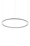 Люстра Ideal Lux 285061 Oracle Slim Sp D150 Round 3000K On-Off Bk фото