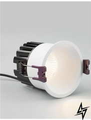 Врізний точковий світильник Nova luce Blade 9232116 LED  фото наживо, фото в дизайні інтер'єру