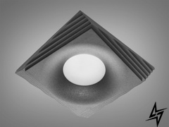 Точечный светильник Alumo D23-31511 Черный QXL-1735-A1-BK фото в живую, фото в дизайне интерьера