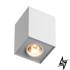Накладной точечный светильник Zumaline 89200-WH-N Quadro  фото в живую, фото в дизайне интерьера
